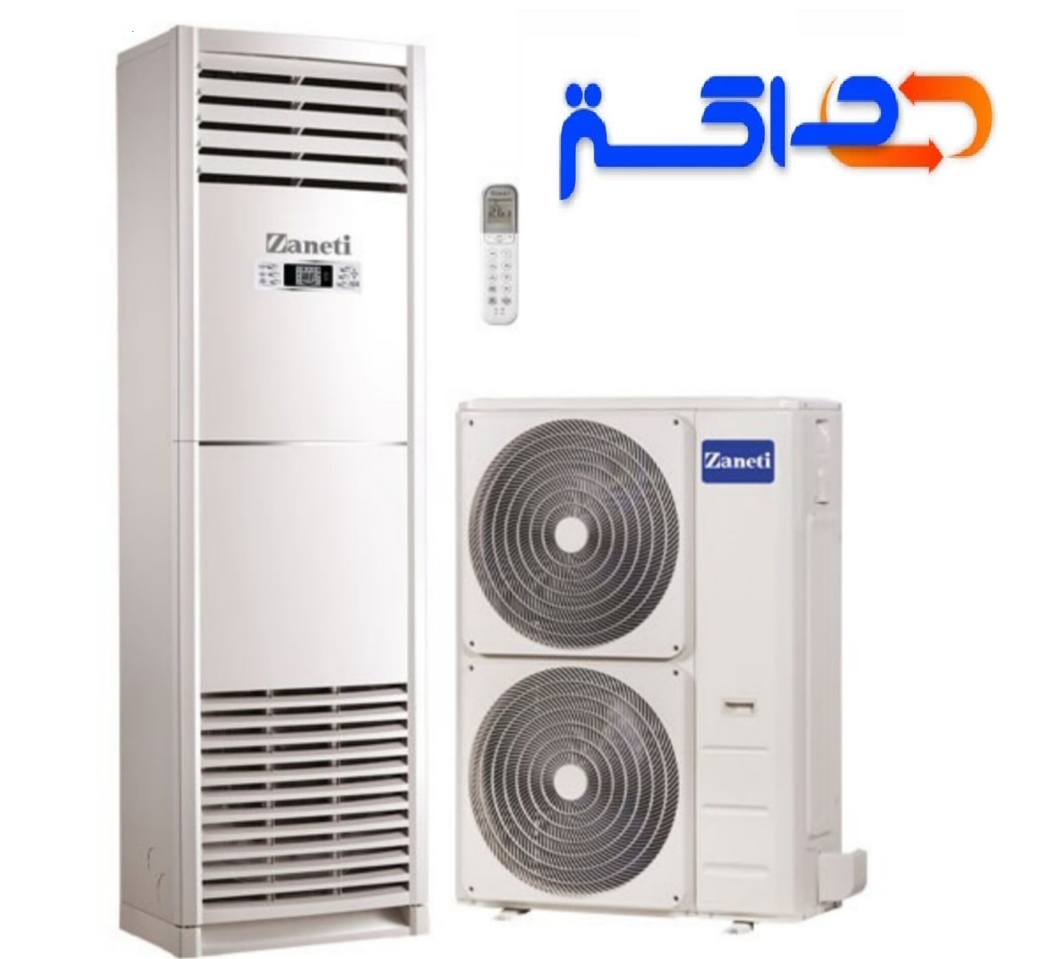 کولر گازی ایستاده 36000 زانتی مدل ZMFD-36HO3RAMA